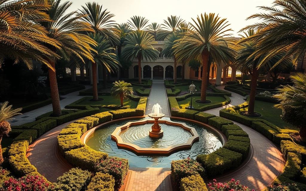 تنسيق حدائق الغاط بالرياض