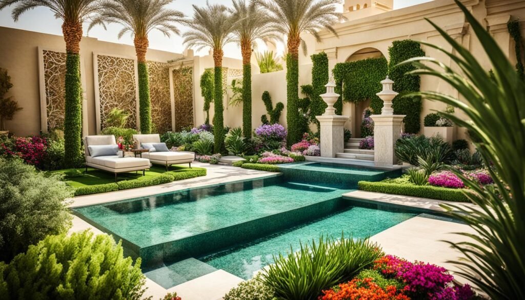 تنسيق حدائق منزليه بالرياض