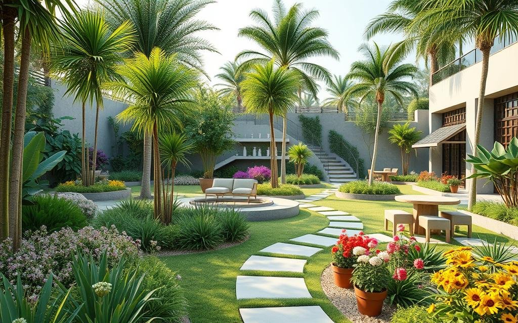 5 أفكار مبتكرة لتصميم حديقتك