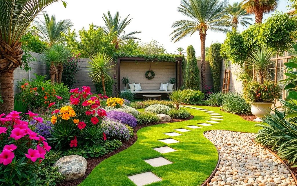 5 أفكار مبتكرة لتصميم حديقتك