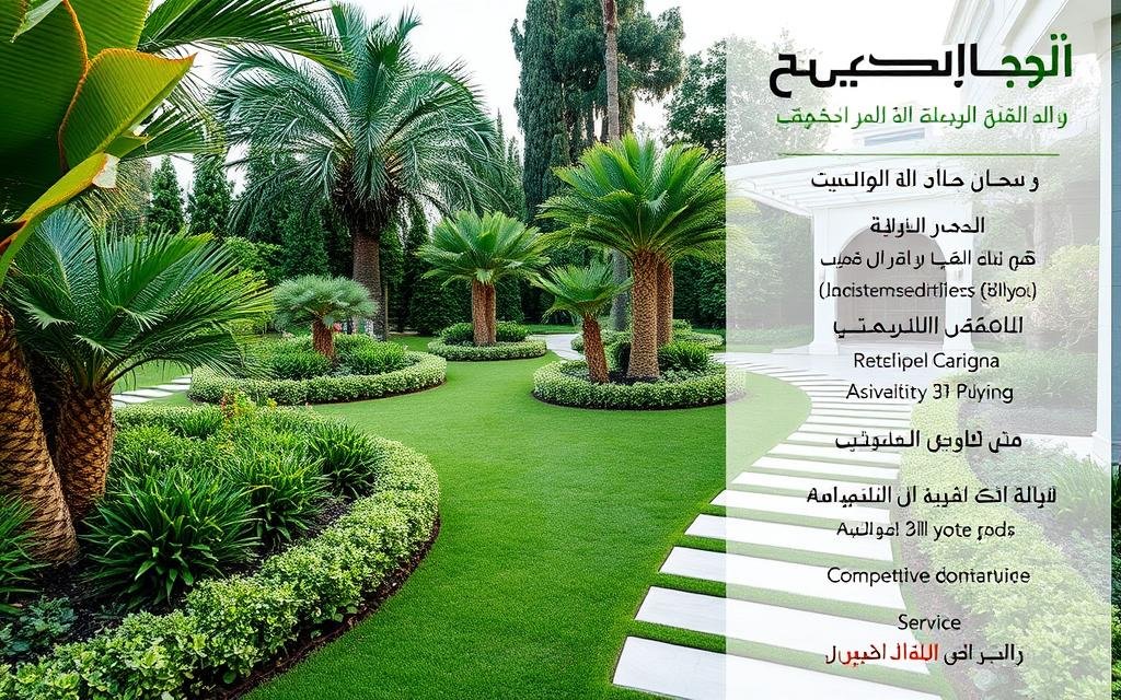 تصميم حدائق فاخرة بالرياض بأسعار تنافسية وخدمة شاملة