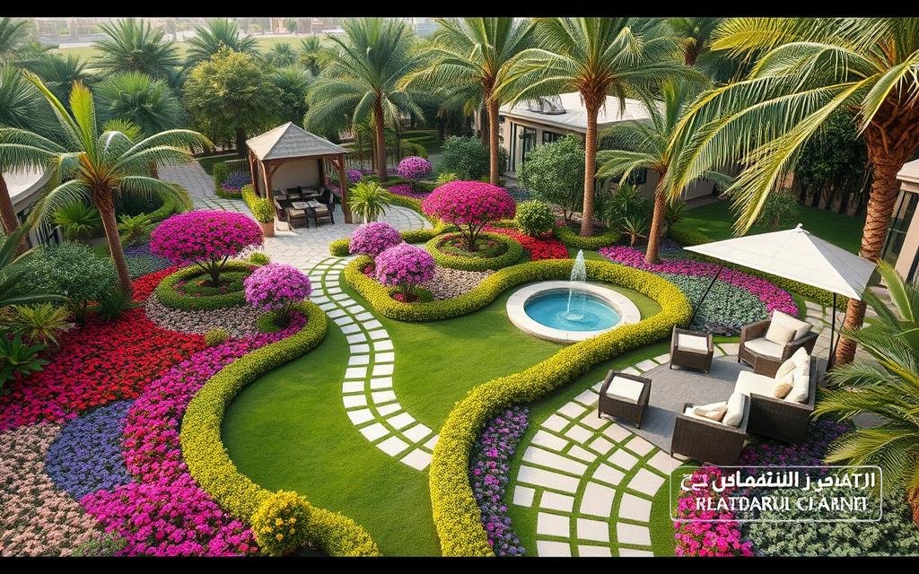 كيف تحصل على خدمات تنسيق حدائق
